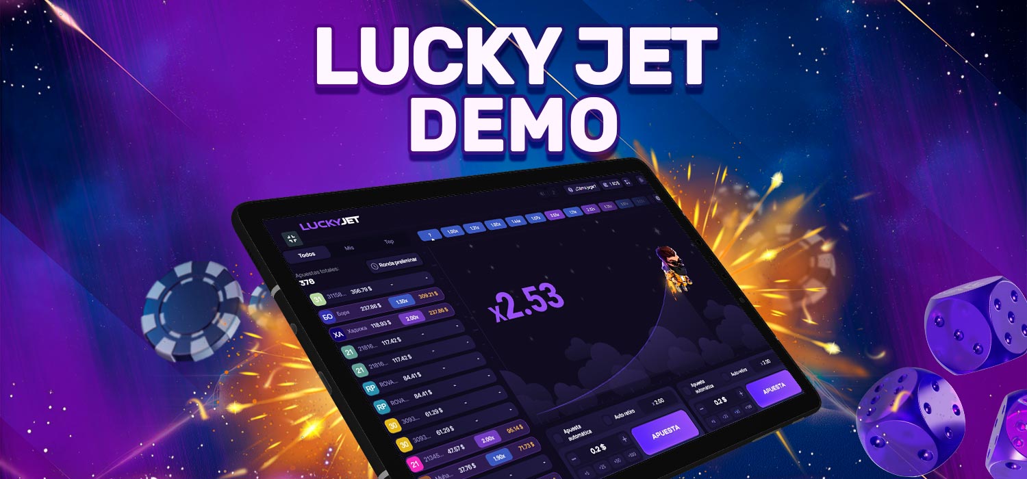 Juega a Lucky Jet sin apuestas reales