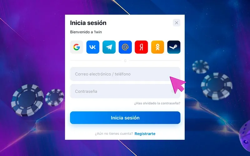 Añade datos sobre ti