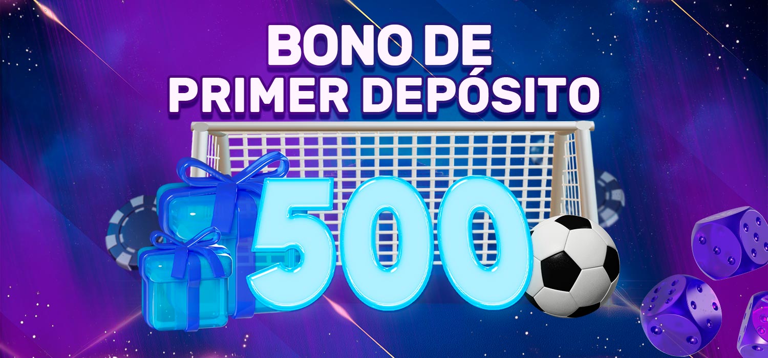 Bonificación por el primer depósito