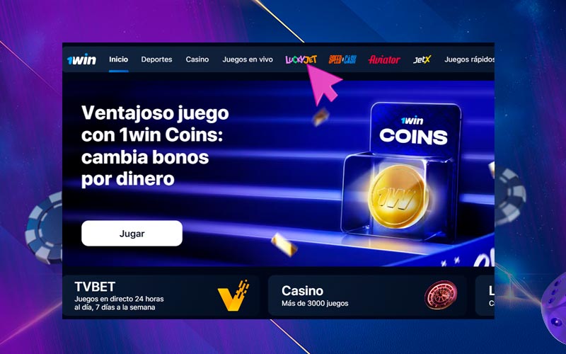 Selecciona Lucky Jet